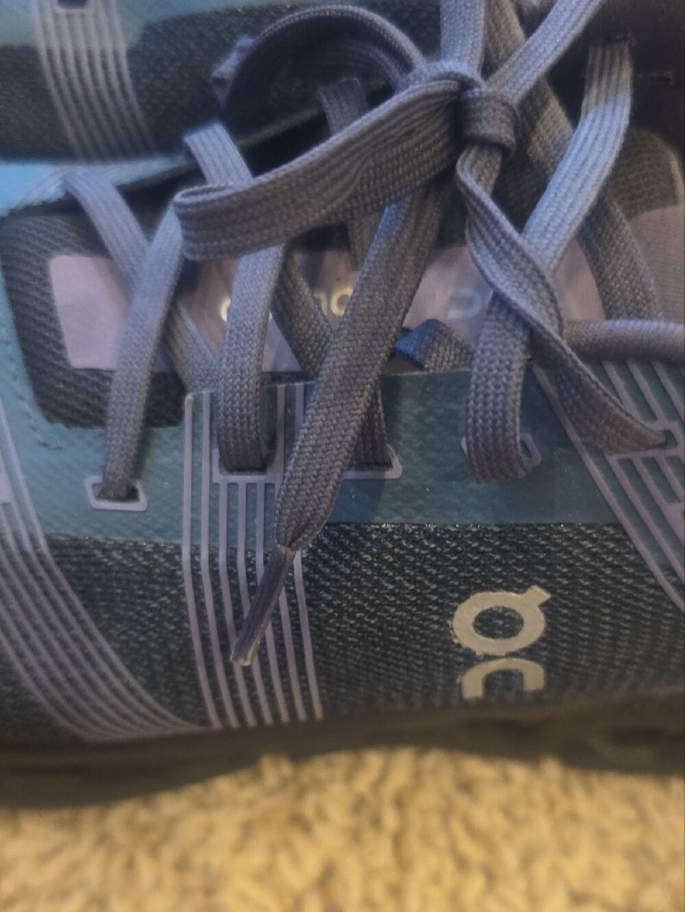 On Cloudgo Womens Running Shoes Storm/Magnet Colorway Sz 9.5 - Picture 4 of 10